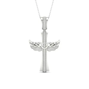 10K 0.43CT Diamond Pendant