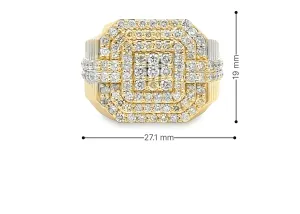 10K Gold 2.75 CTW Diamond Ring