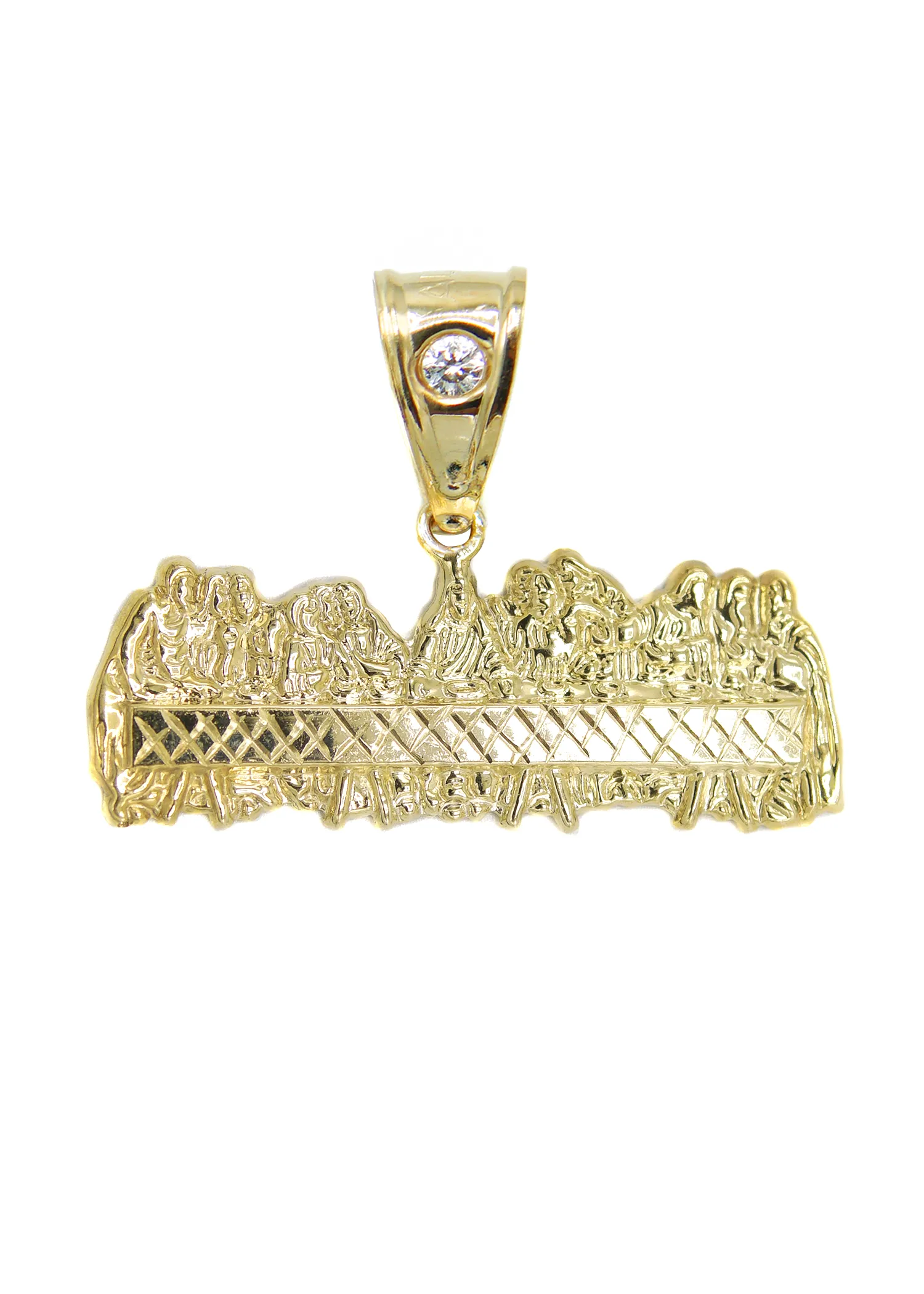 10K Gold Last Supper Pendant | 3 Grams