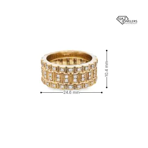 14K Gold 1.01 Diamond Band