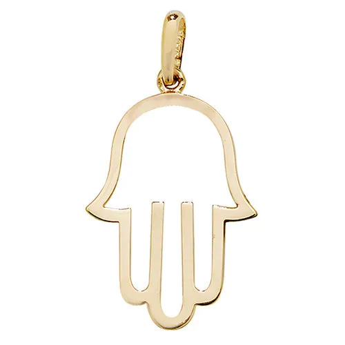 9CT GOLD HAMSA PENDANT