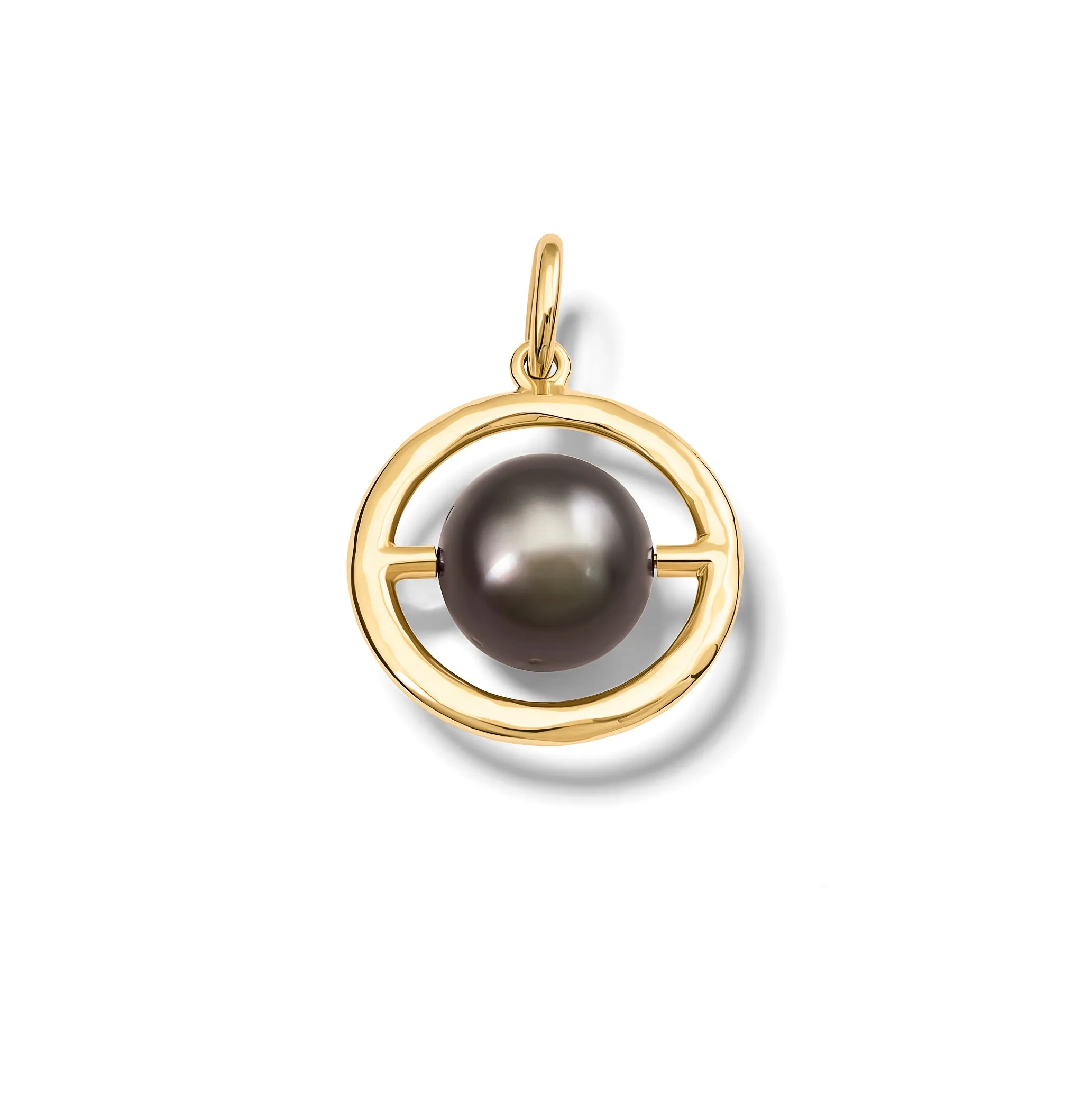 Archipelago Necklace Pendant Yellow Gold - Tahitian Pearl