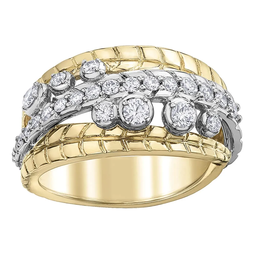 Canadian Diamond Willow Ring