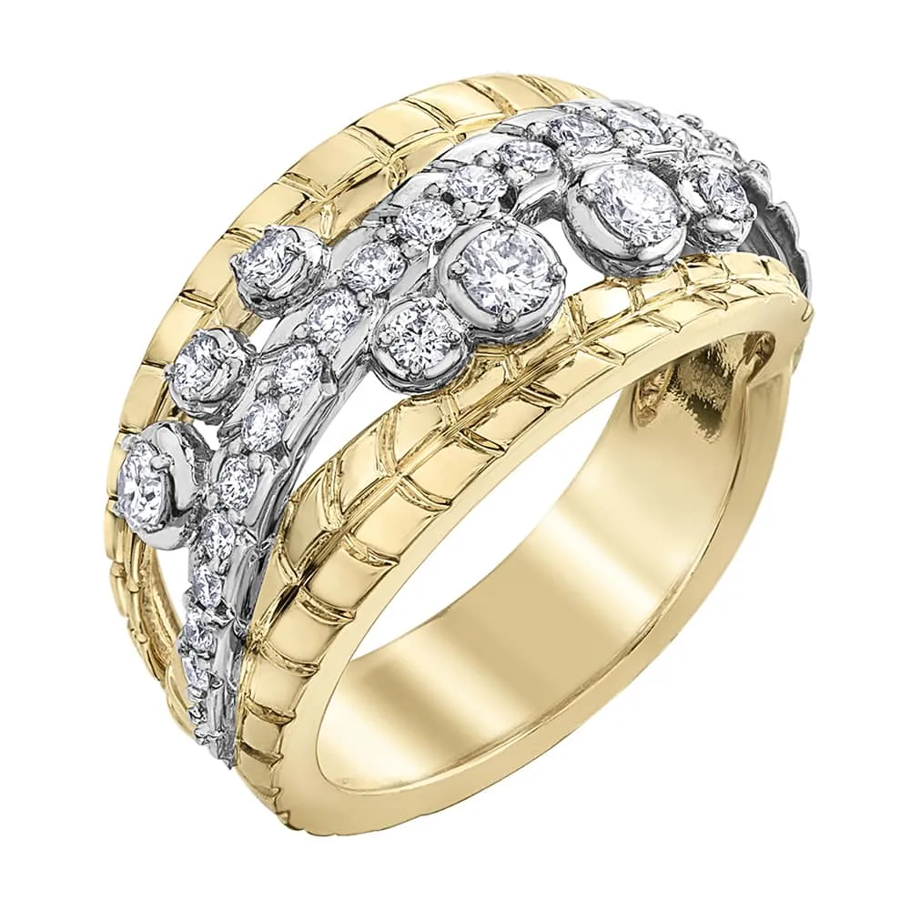 Canadian Diamond Willow Ring