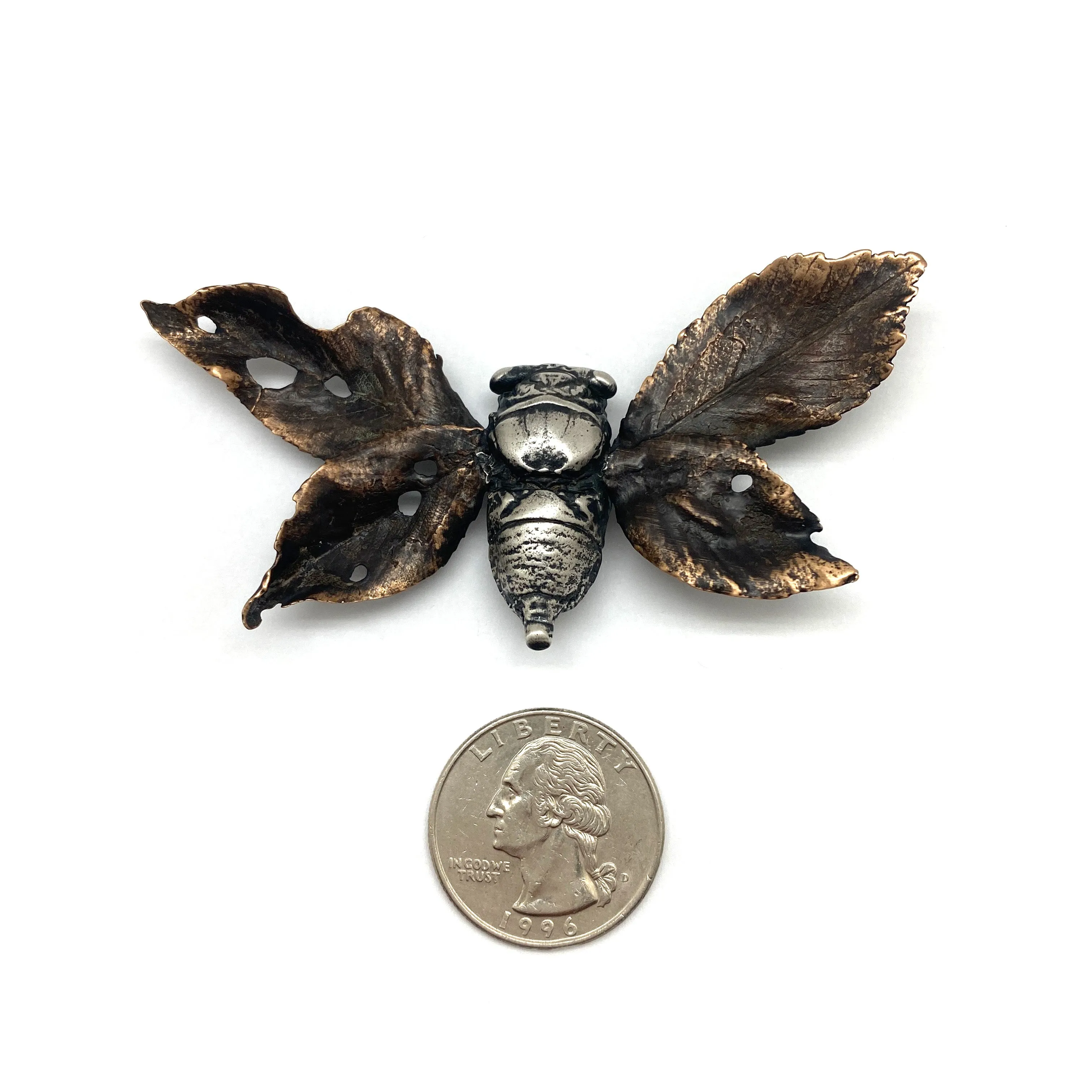 Cicada Brooch