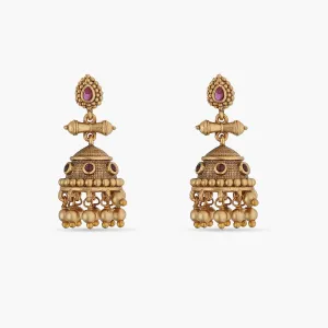 Classic Antique Jhumka Earrings