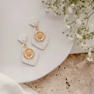 Classic Cream Flower Dangles