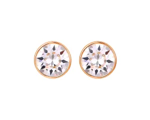 Classic Swarovski Gold Stud Earring