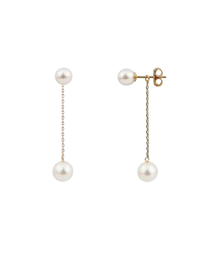 Classic Two-ways Pearl Earrings