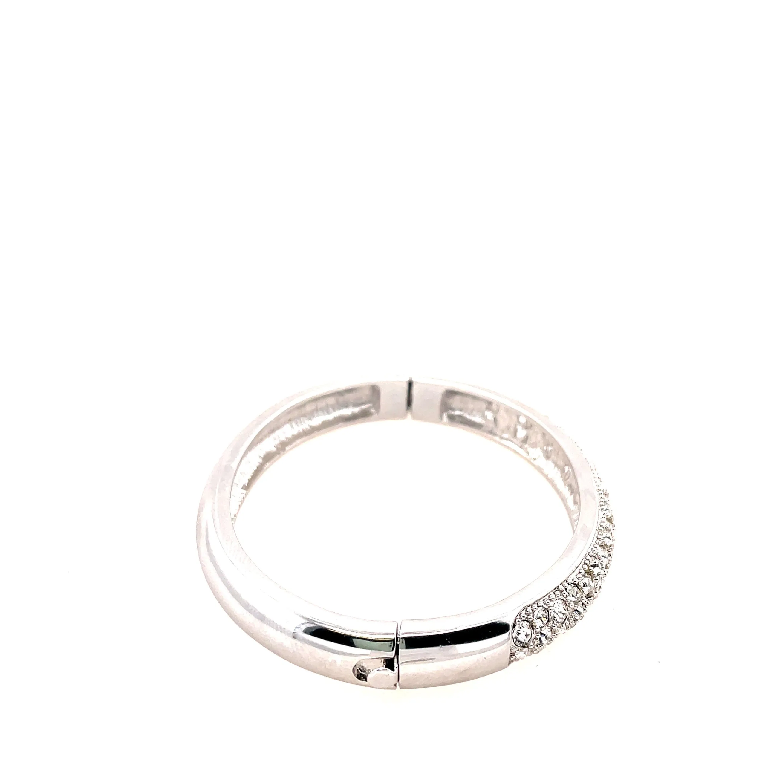 Cubic Zirconia Wide Bangle