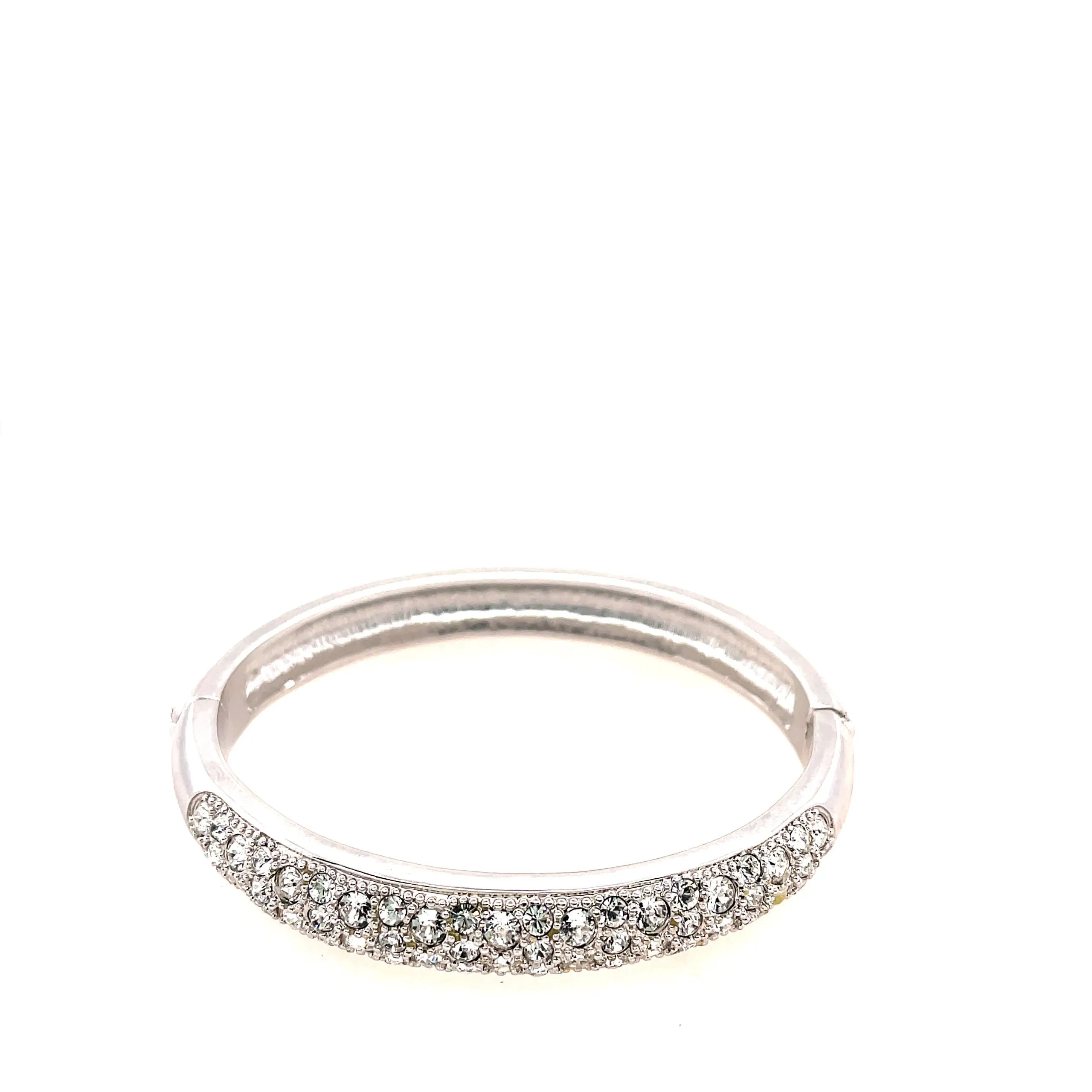 Cubic Zirconia Wide Bangle