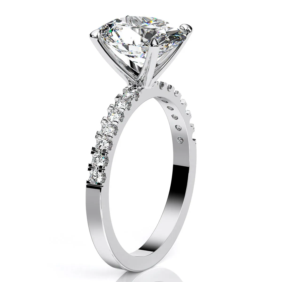 Dahlia - Oval Lab Diamond Engagement Ring (IGI Certified)