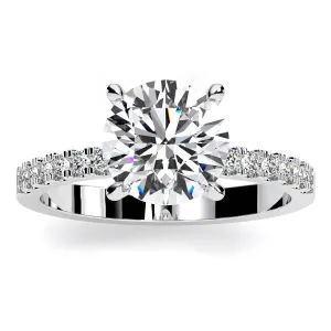 Dahlia - Round Lab Diamond Engagement Ring (IGI Certified)