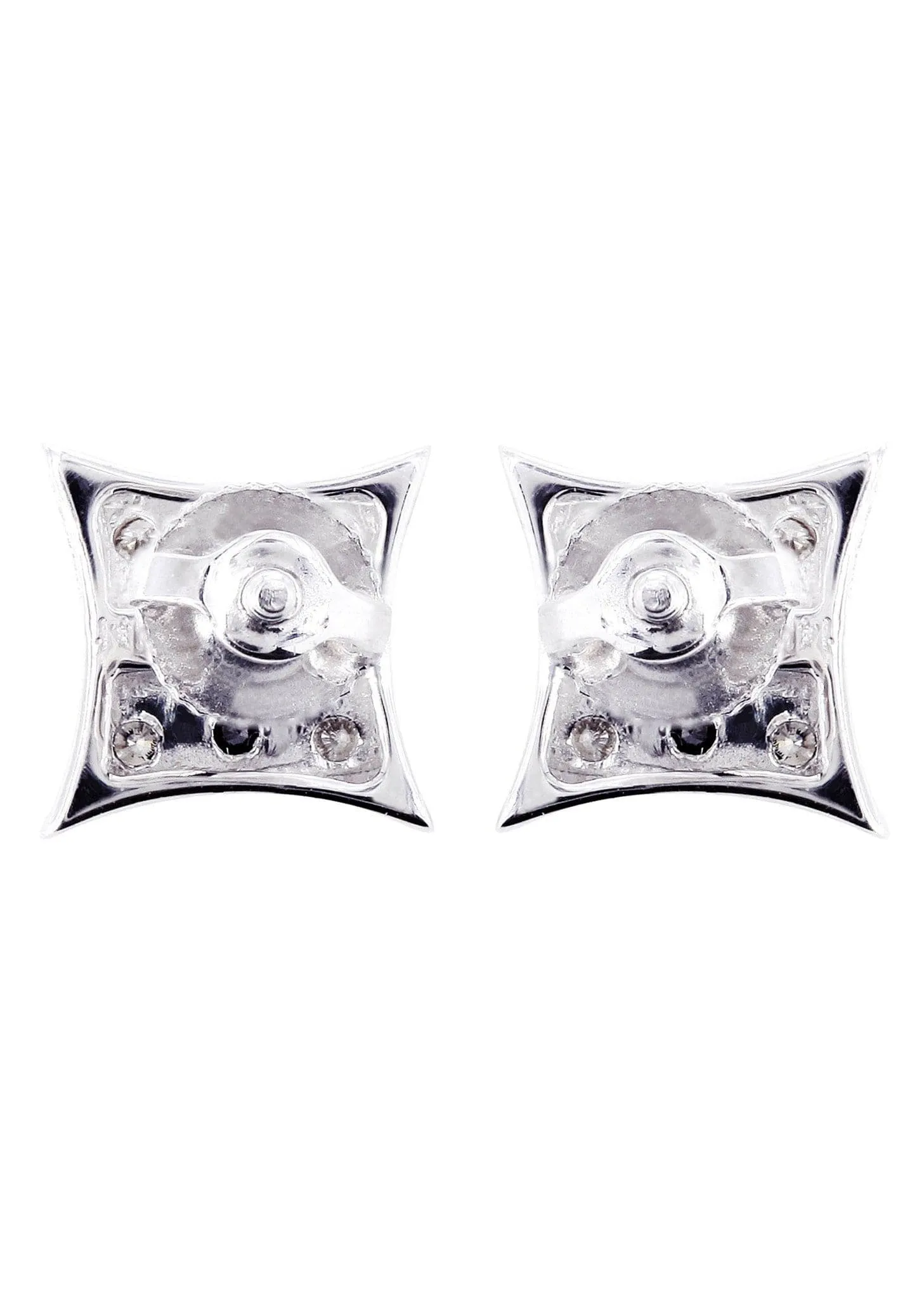 Diamond Earrings For Men | 0.2 Carats 14K White Gold