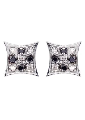 Diamond Earrings For Men | 0.2 Carats 14K White Gold