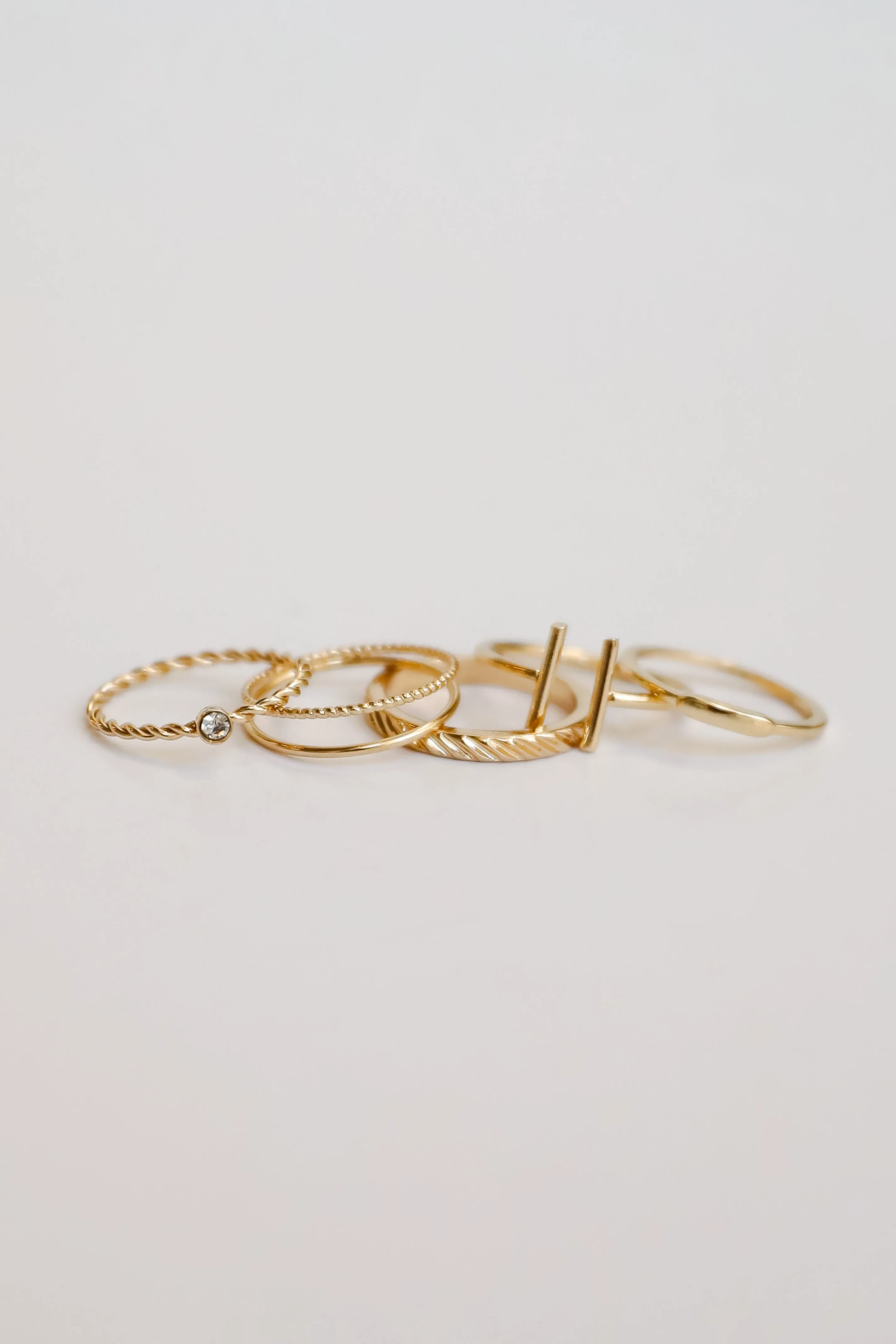 Diana Gold Ring Set