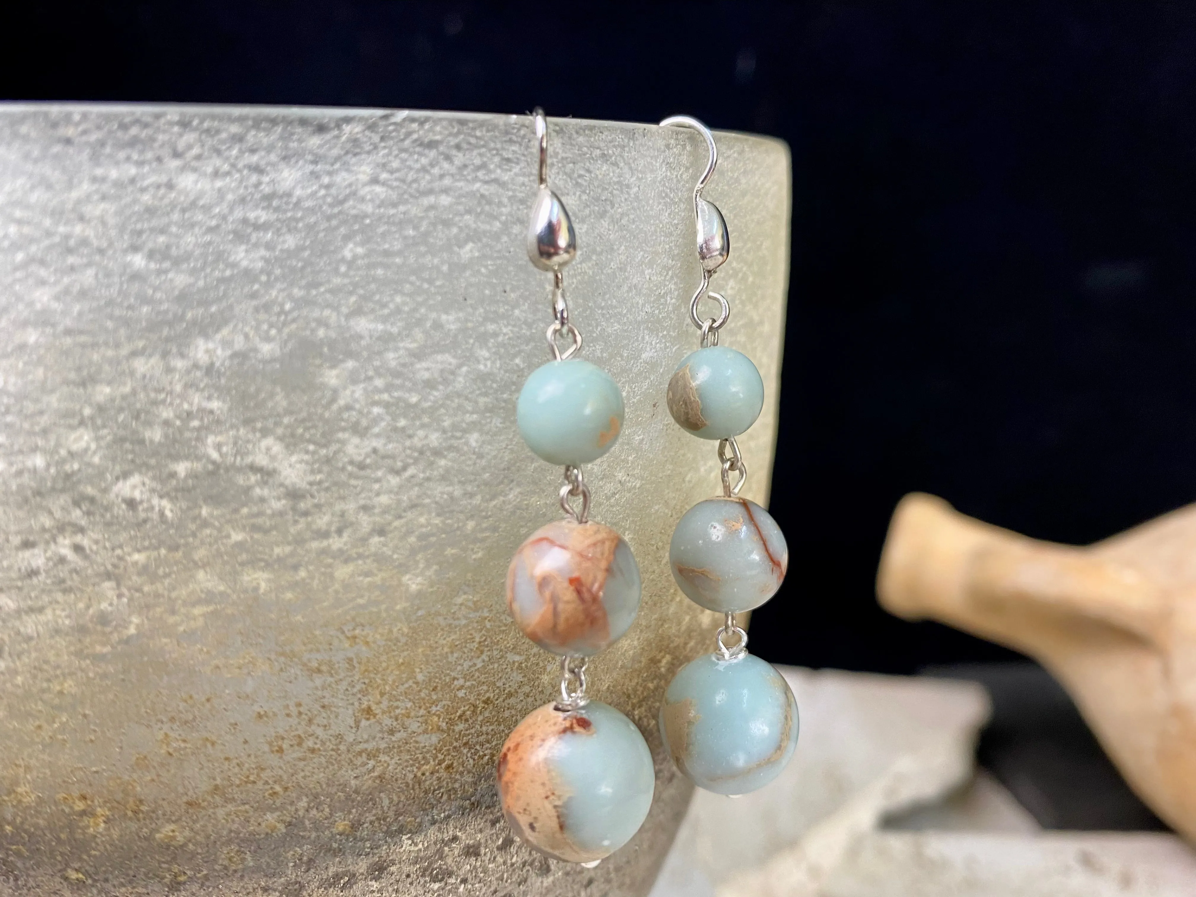 Ethiopian Opal Earrings