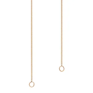 Marla Aaron 14k Yellow Gold Fine Curb Link Chain