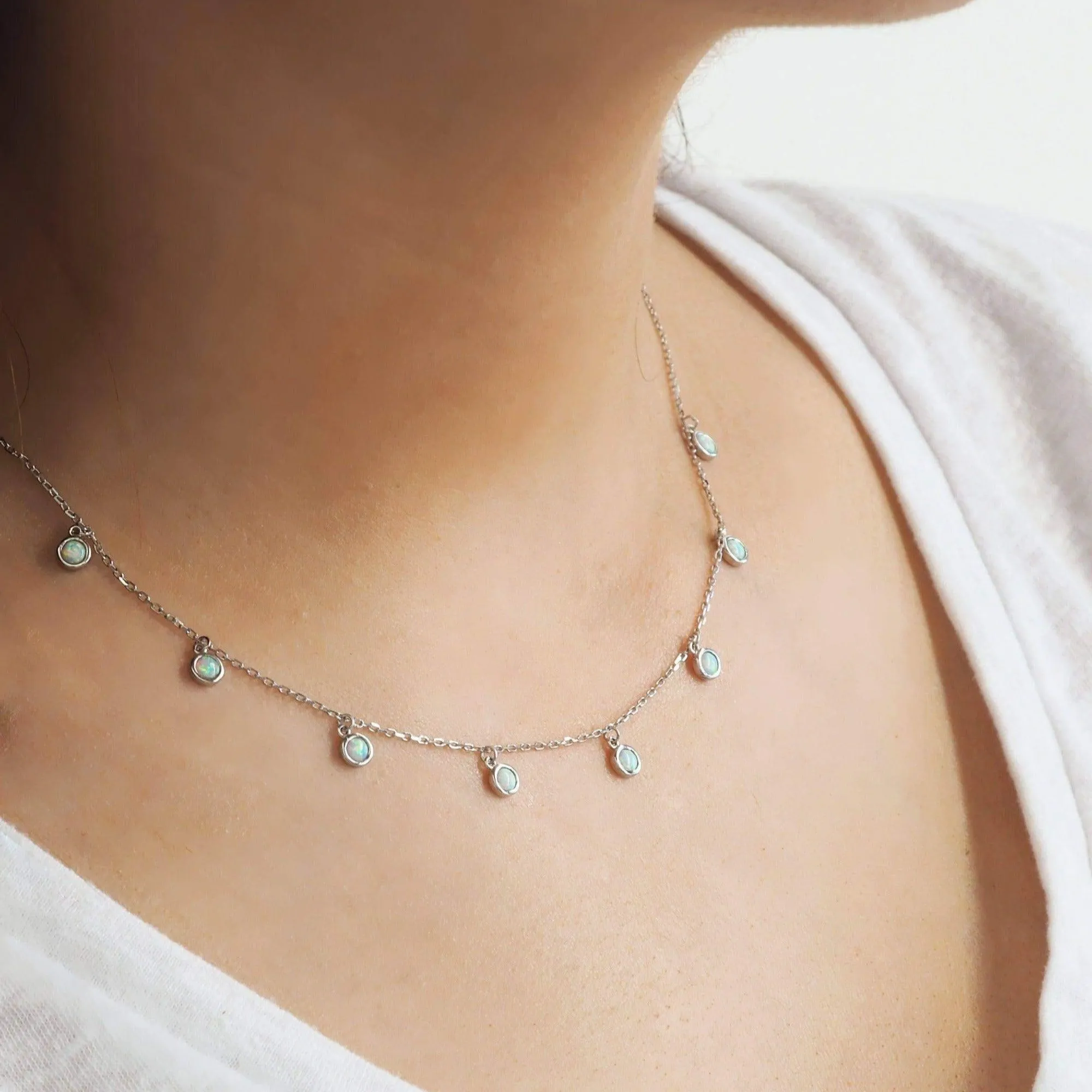 Moonlight Opal Necklace