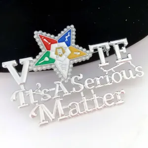 OES Lapel Pin - VOTE