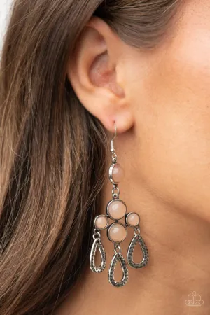 Paparazzi Earring ~ Mediterranean Magic - Brown