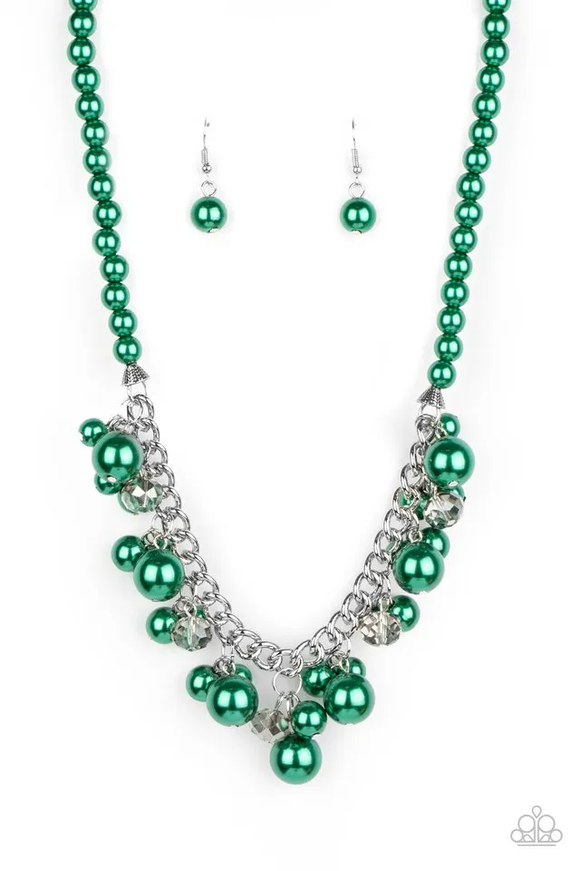 Paparazzi Necklace ~ Prim and POLISHED - Green