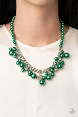 Paparazzi Necklace ~ Prim and POLISHED - Green