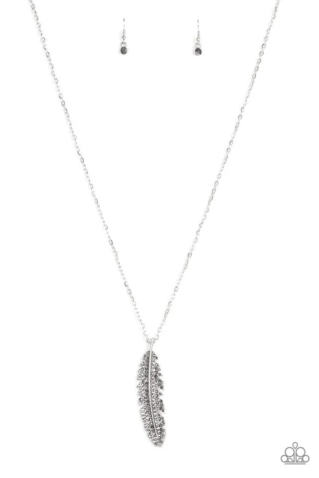 Paparazzi Necklace ~ Soaring High - Silver