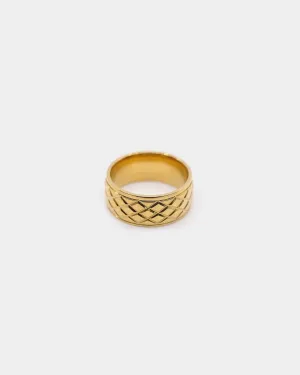 Saint Morta Serpent Ring Gold