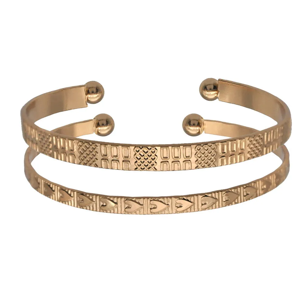 Set metal bracelet