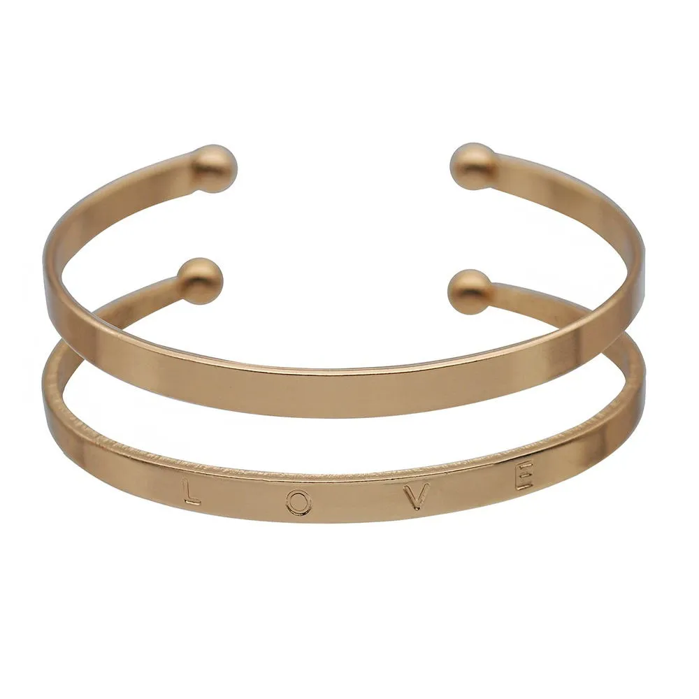 Set metal bracelet