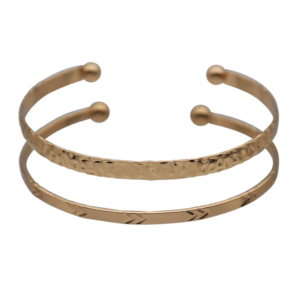 Set metal bracelet