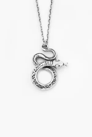 Snake Sterling Silver Necklace