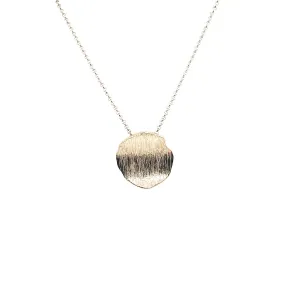 Sterling Silver Brushed Pendant