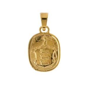 The Hound Gold Heraldry Pendant