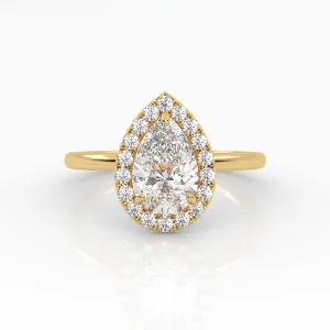 The Pear Solitaire with Halo