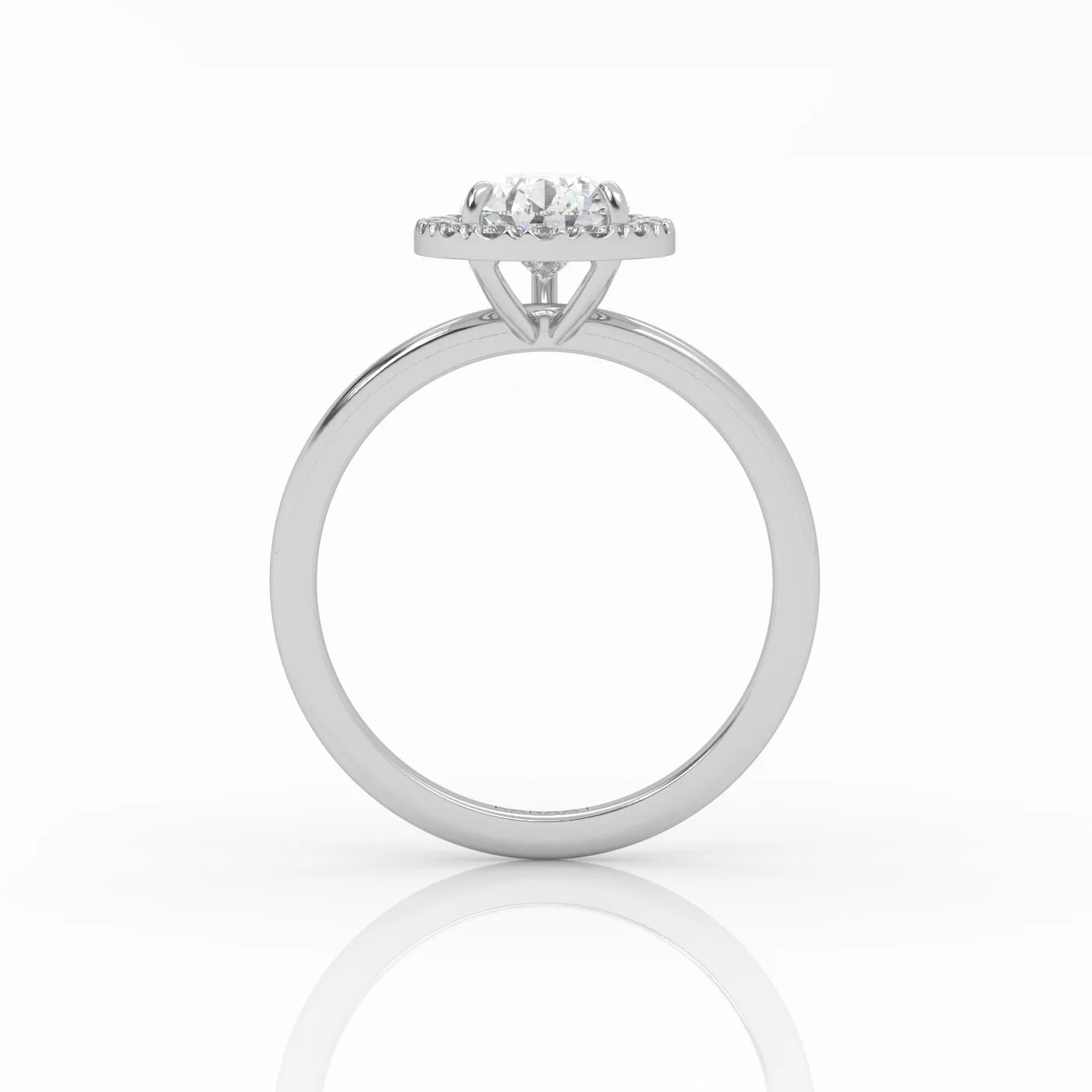 The Pear Solitaire with Halo