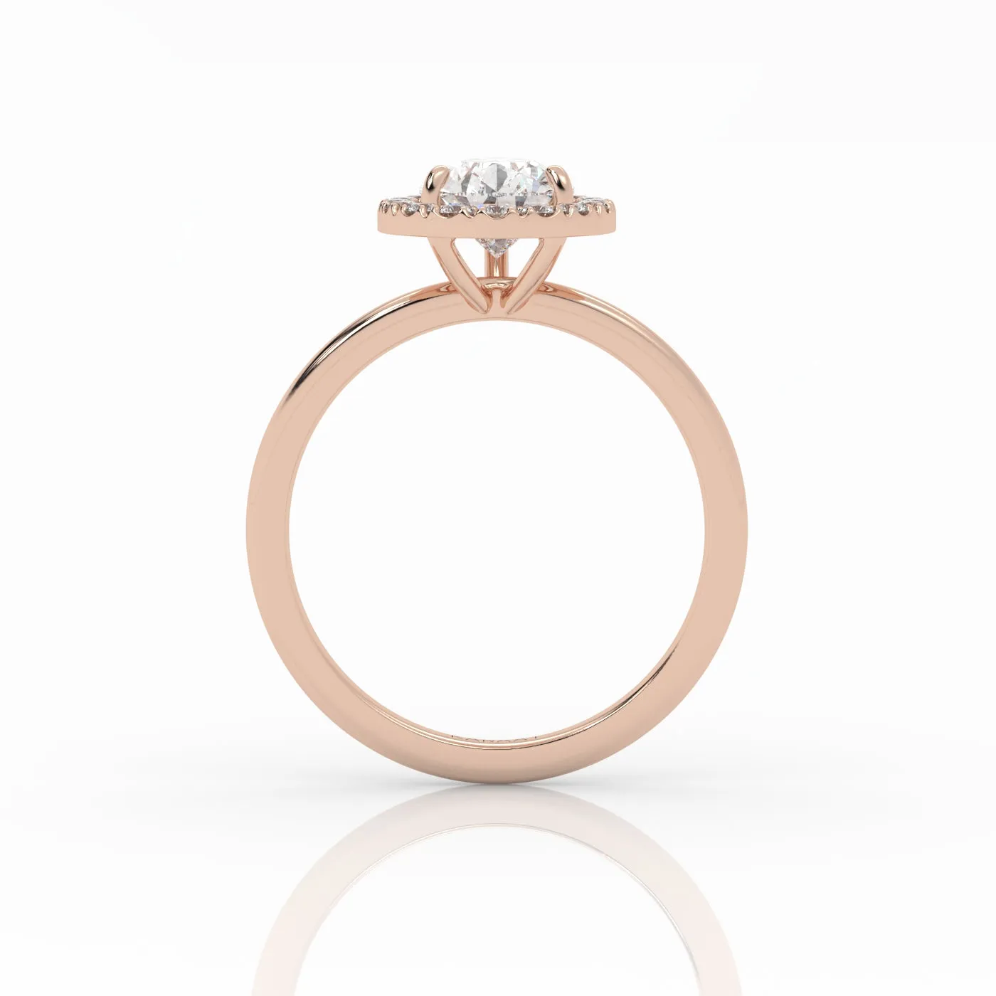 The Pear Solitaire with Halo