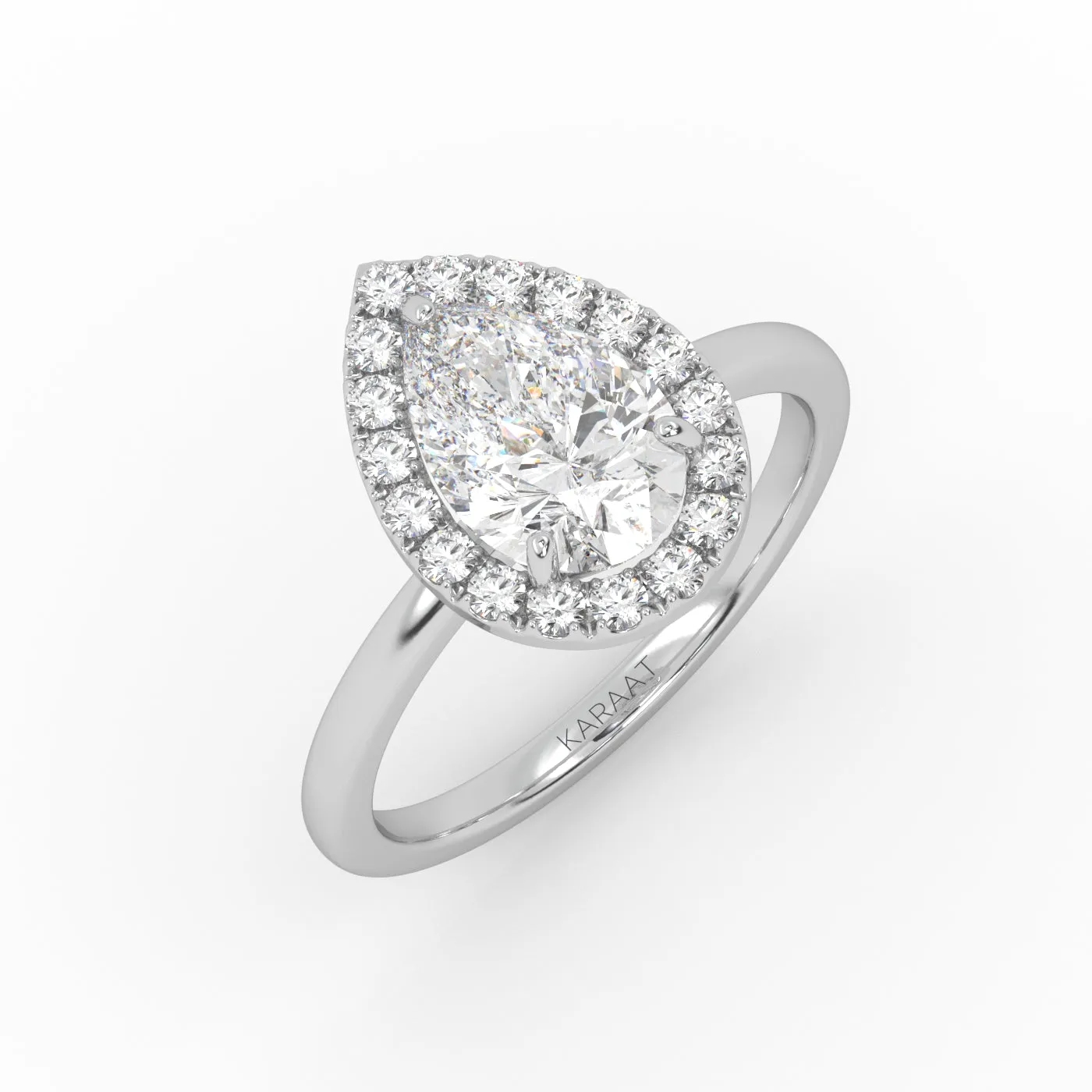 The Pear Solitaire with Halo