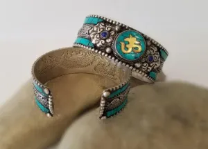 Turquoise Om Bracelet