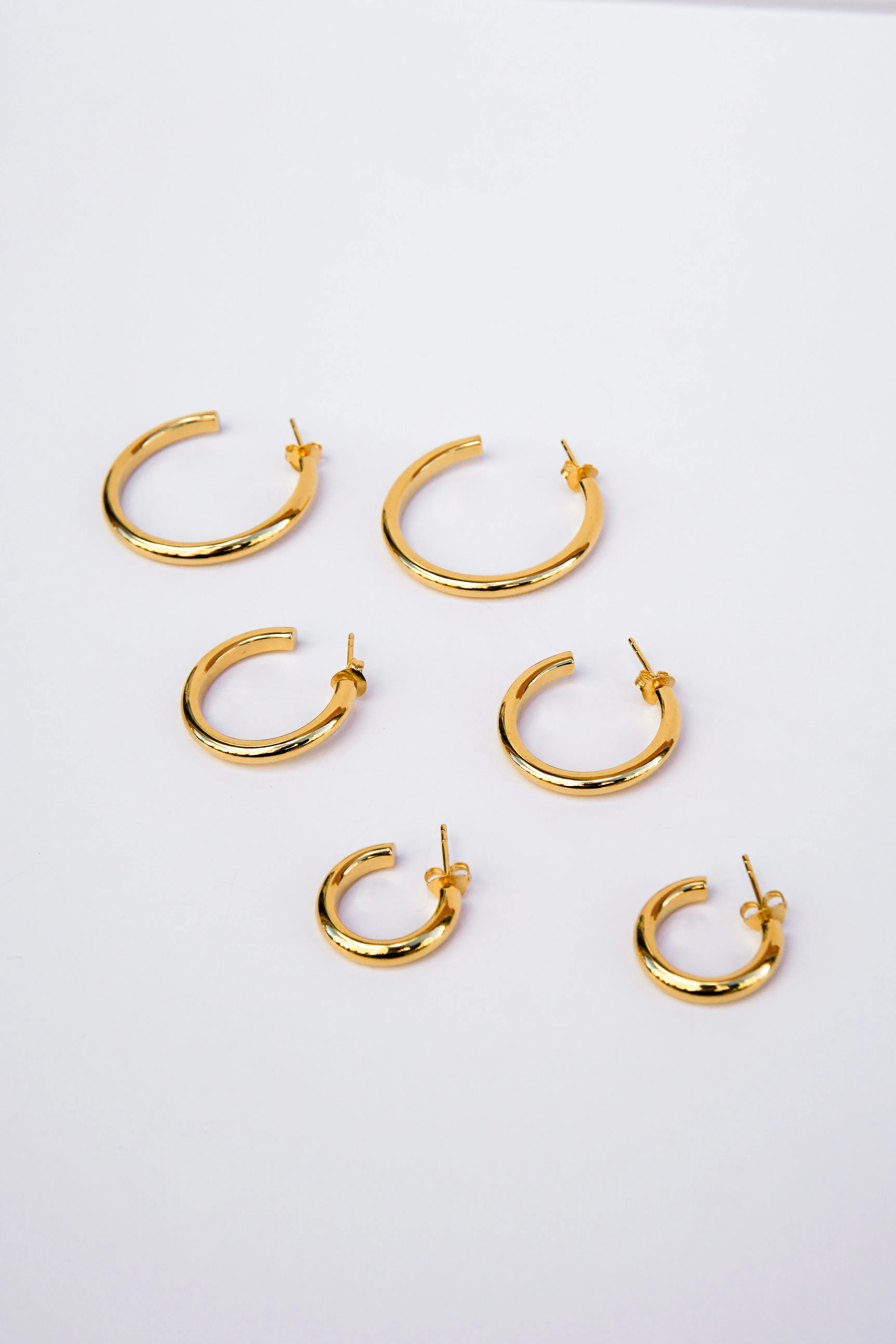 Wanderlust Classic Hoop Gold Plated (32mm)