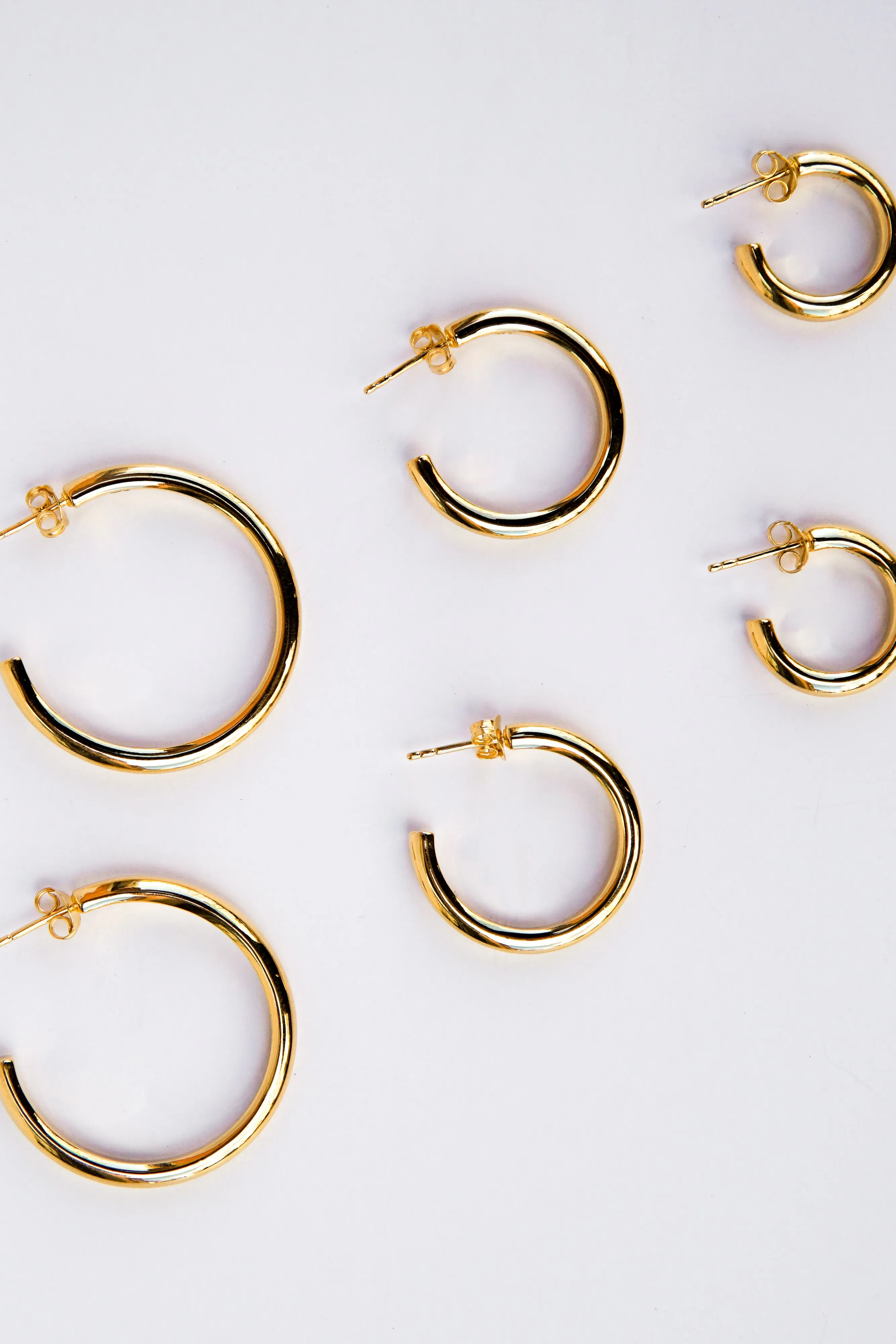 Wanderlust Classic Hoop Gold Plated (32mm)